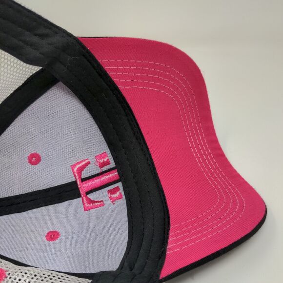 T Mobile Mens Snapback Hat Black Gray Adjustable Mesh Back Embroidered Logo - Picture 11 of 11
